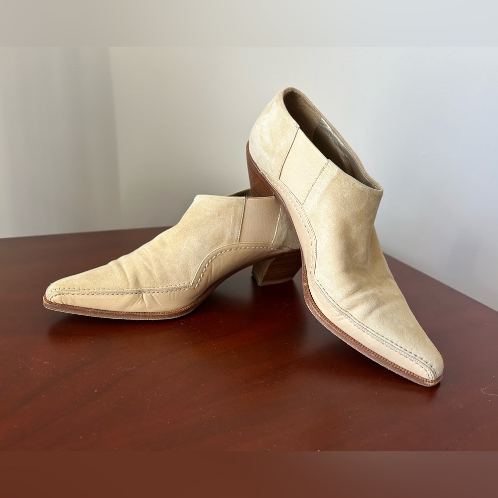 Via Spiga Cream booties